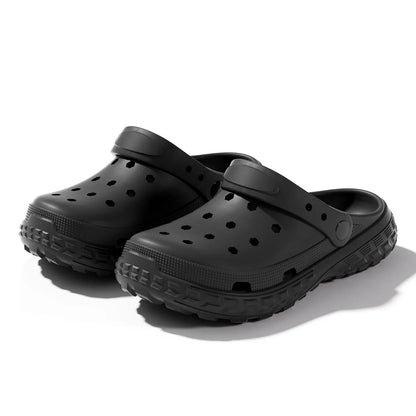 EVA Unisex Hole Shoes Beach Thick Bottom Outdoor Slippers Comfortable Breathable Indoor Slippers