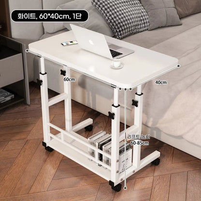 Double-Layer Office Desk Computer Lazy Table with storage shelf Laptop