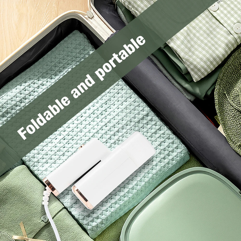 Portable 130ml Handheld Garment Steamer | 1000W Fast-Heat Fabric Steamer for Home & Travel