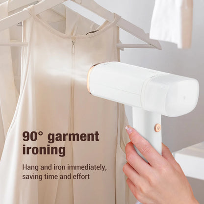 Portable 130ml Handheld Garment Steamer | 1000W Fast-Heat Fabric Steamer for Home & Travel