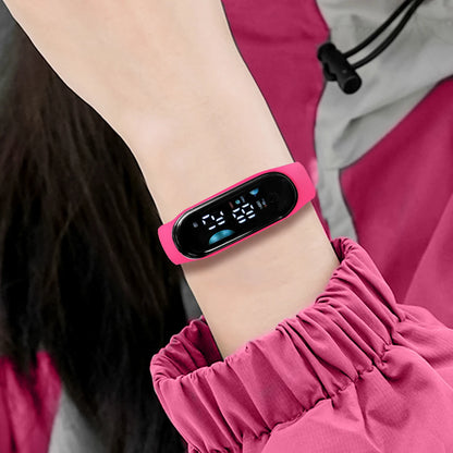 Children's Smart Sports Watch Bracelet LED Date Touch Screen Electronic Watch Boys and Girls Student Festival Gift
