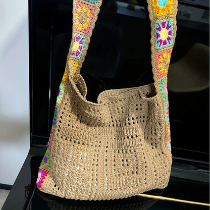 Women Handbag Fashionable Knitted Bags, Crossbody Bags, Shoulder Bags, Hand Hook Bags, Women's Bags