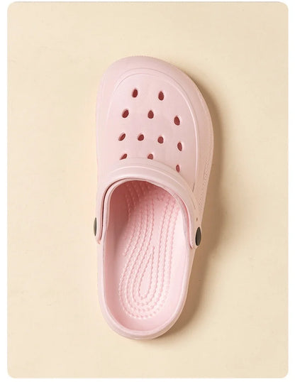 Women Home Slippers Men's Sandals Summer Garden Clogs Shoes Man Beach Slipper Outdoor Waterproof Soft Slides Casual Anti Slip