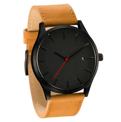 Watch Men Fashion Sport Watches For Male Calendar Leather Band Casual Quartz Wristwatches Clock Relógio Masculino Reloj hombre