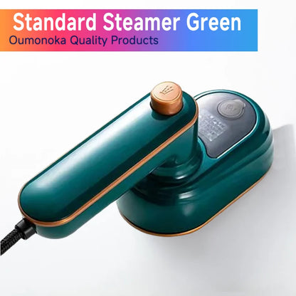 2-in-1 Handheld Steam Iron | Portable Garment Steamer & Ironing Machine for Travel & Home Use