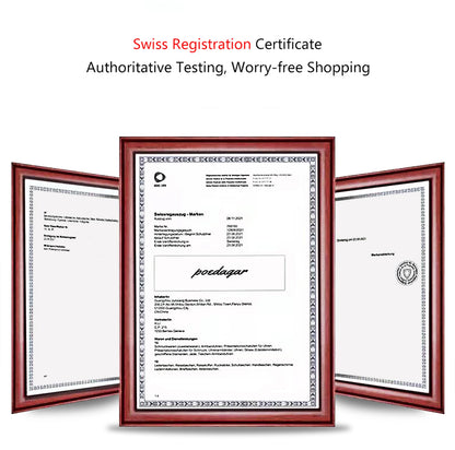 POEDAGAR Military Watch For Men Waterproof Luxury Week Calendar Man Wristwatch Quartz Stainless Steel Fashion Men's Watches Male