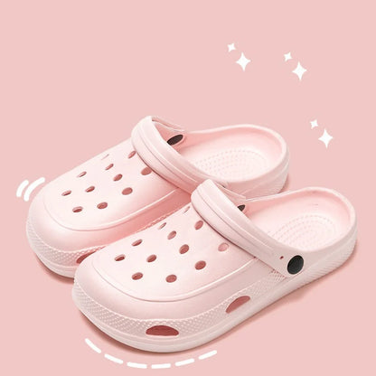 Women Home Slippers Men's Sandals Summer Garden Clogs Shoes Man Beach Slipper Outdoor Waterproof Soft Slides Casual Anti Slip