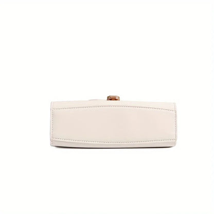 Niche high-end handbag women's new semi-round shoulder bag versatile commuter retro lock messenger bag tide