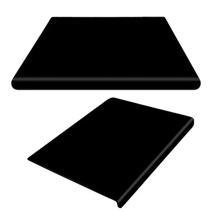 1pc Large Black /White Acrylic Cutting Board with Countertop Edge with Lip Edge - Hand Wash Only, - Ideal Gift for Parents