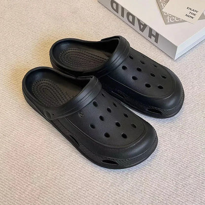 Women Home Slippers Men's Sandals Summer Garden Clogs Shoes Man Beach Slipper Outdoor Waterproof Soft Slides Casual Anti Slip