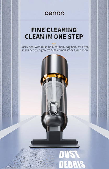 CENRR 998000PA Car Vacuum Cleaner Strong Suction Cordless Wireless Cleaner Handheld Portable Vacuum Cleaner Cleaning Machine
