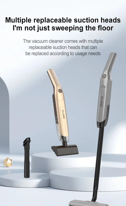 Wireless Handheld Vacuum Cleaner | 20000Pa Powerful Suction, Low Noise & Multi-Accessory Home & Car Cleaner