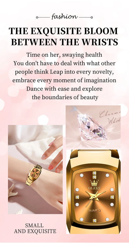 JSDUN Fashion Quartz Watches For Women Free Shipping Waterproof Ladies Watch Gold Top Brand Luxury Wristwatch Gift Reloj Mujer