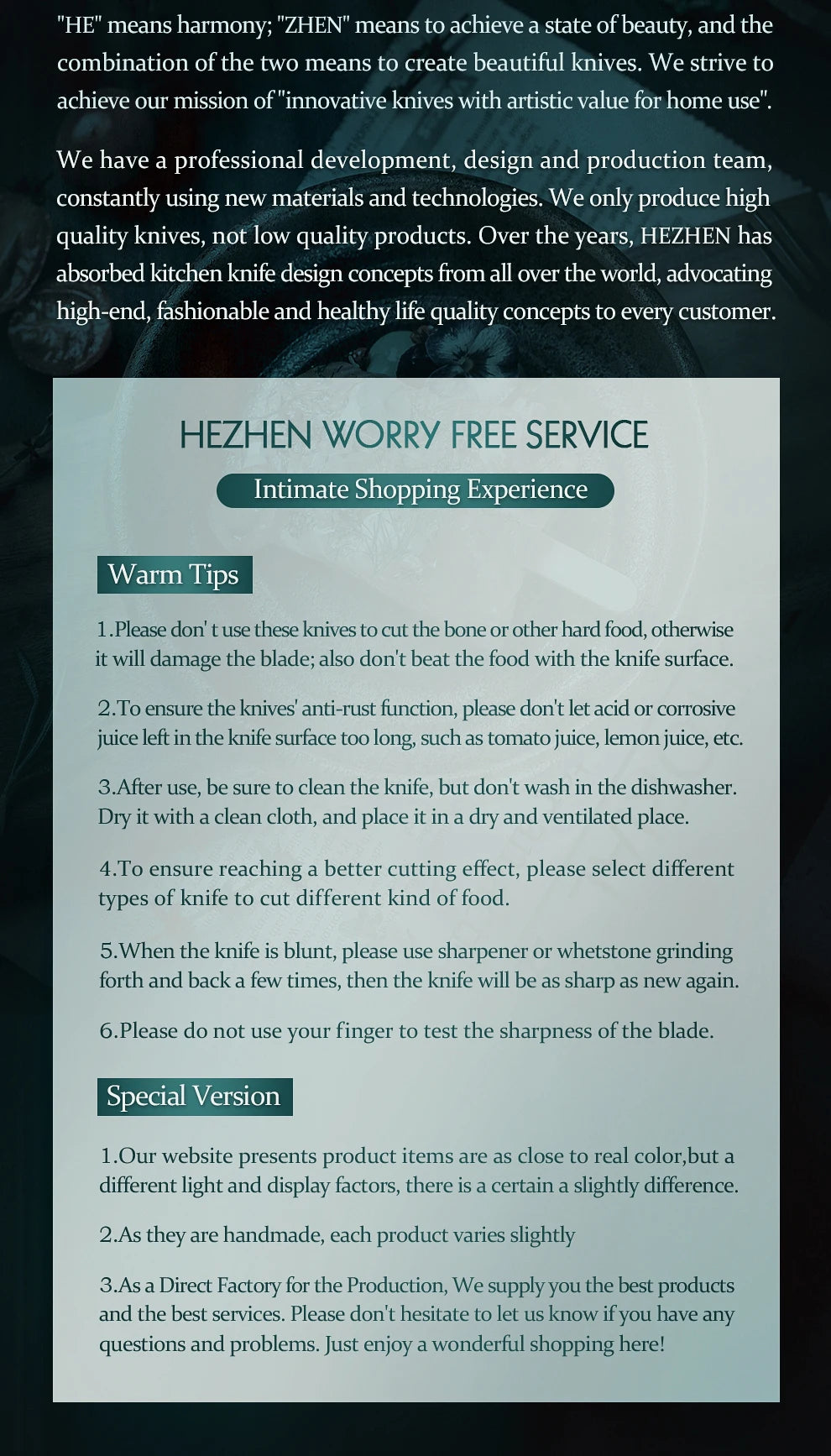 HEZHEN 7.3 Inch Fillet Knife 10Cr15CoMoV Steel Core Damascus Steel Kitchen Knife Cooking Cutlery Kitchen Tools Filleting Knife