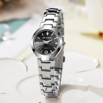 Luxury Women Watches Fashion Small Dial Quartz Watch Ladies Calendar Wristwatches Reloj Mujer（Without Box）