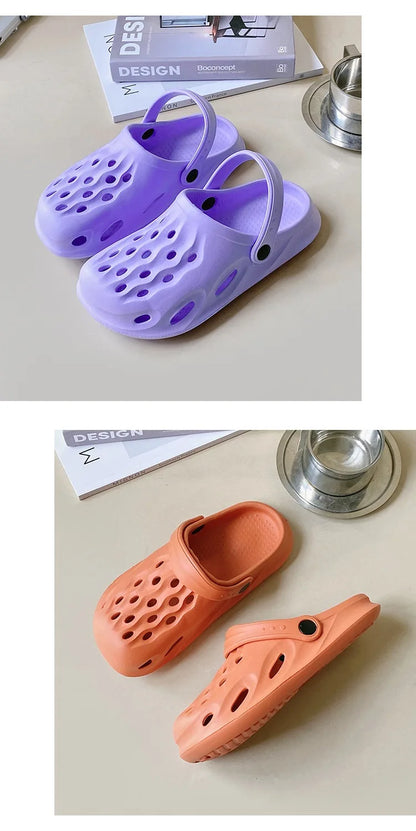 Fashion Women Slippers New Summer Slippers Outdoor Beach Slippers Classic Soft Men Garden Slippers Home Men Clogs Slippers