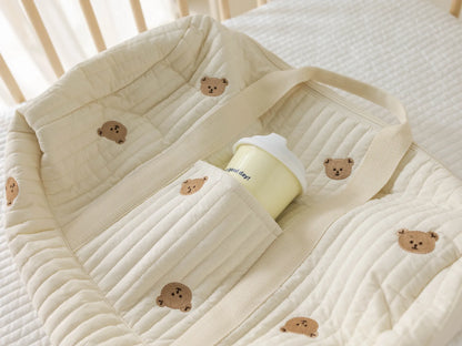 Mommy Bag Bear Maternity Pack Baby Diaper Bag Stroller Nappy Organizer Portable Luggage Tote Bags Travel Changing Messenger Bag