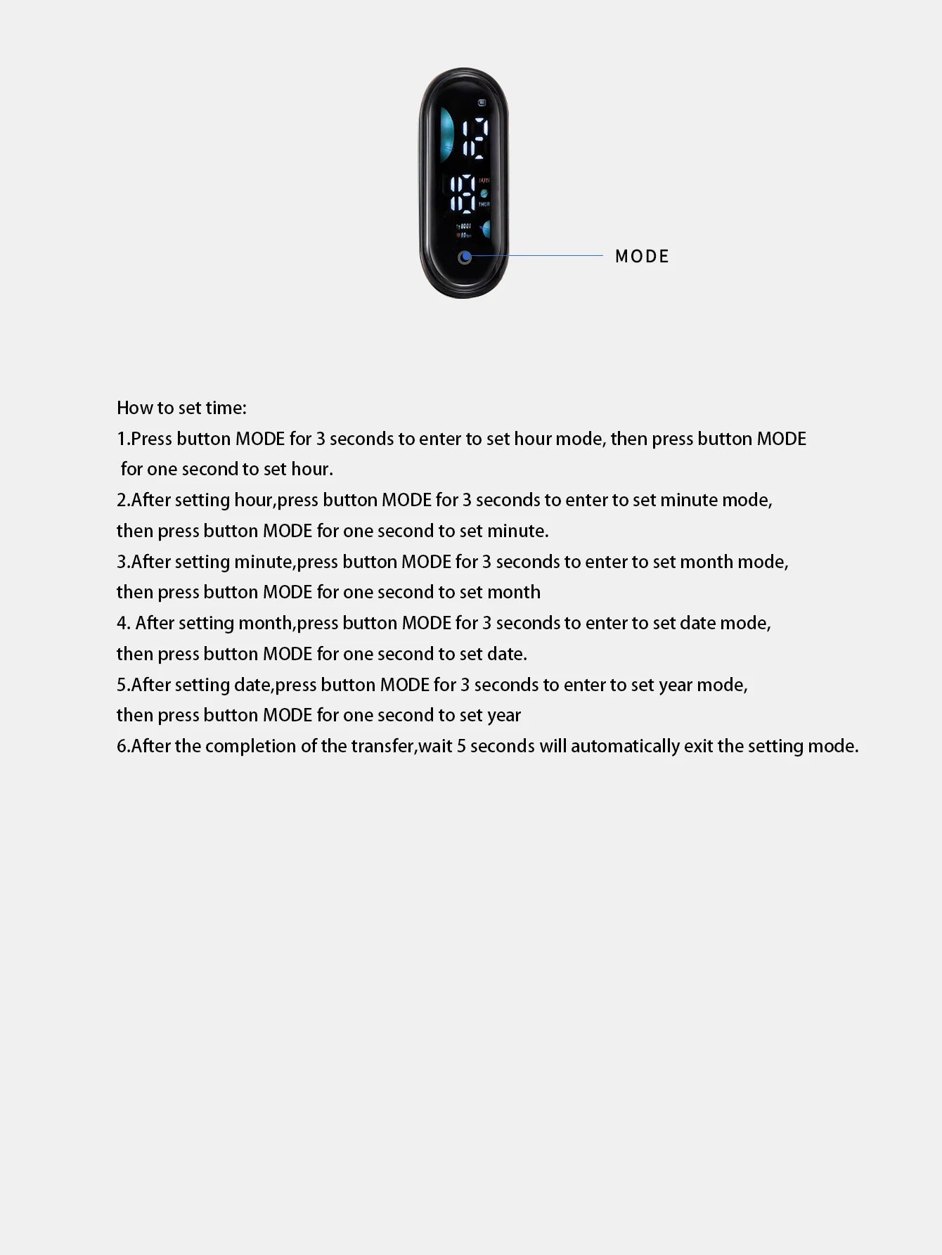 Children's Smart Sports Watch Bracelet LED Date Touch Screen Electronic Watch Boys and Girls Student Festival Gift