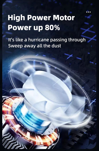 Auto multifunctionele stofzuiger Handheld krachtige zuigkracht Oplaadbare auto en thuis Kleine draadloze stofzuiger voor tweeërl