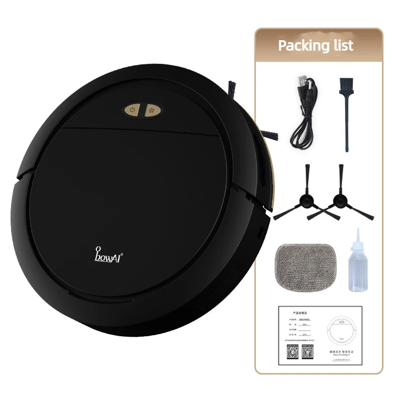 Intelligent Sweeping Robot Large Water Tank Mobile App Remote Control Planning And Cleaning Line Low Noise 2000 Pa Large Suction