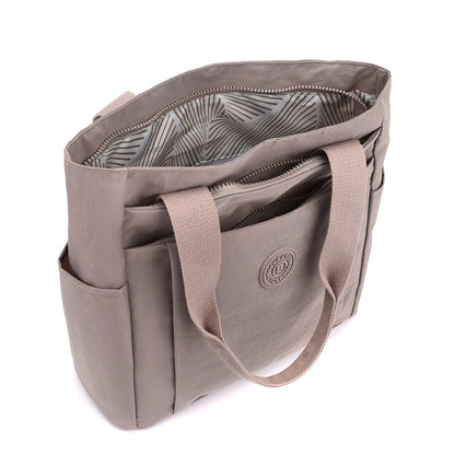 Fashion Casual Women Top Handle Handbag High Quality Fabric Women's Shoulder Bag Large Capacity Girls Casual Tote Bag SAC