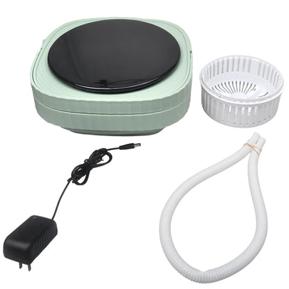 6L/11L Foldable Portable Washing Machine with Spin Dryer | Ultrasonic Mini Washer for Clothes, Underwear & Travel Use