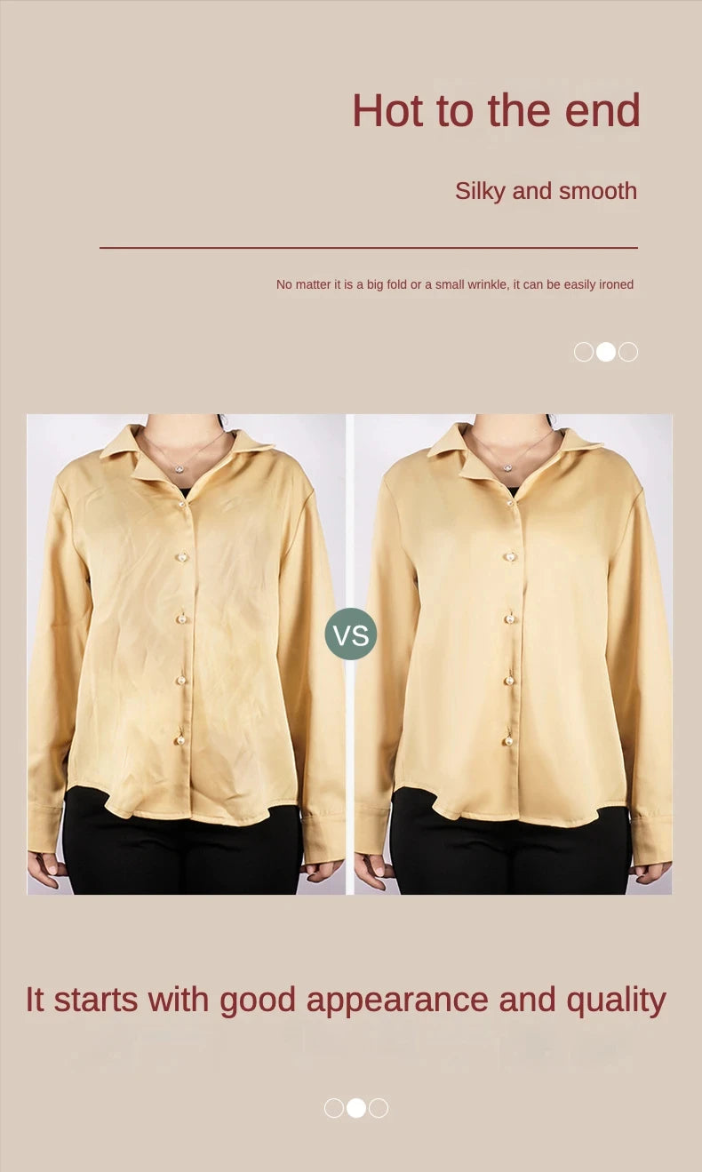 1000W Portable Electric Dry Iron | 5-Gear Adjustable Heat Control for Home & Travel