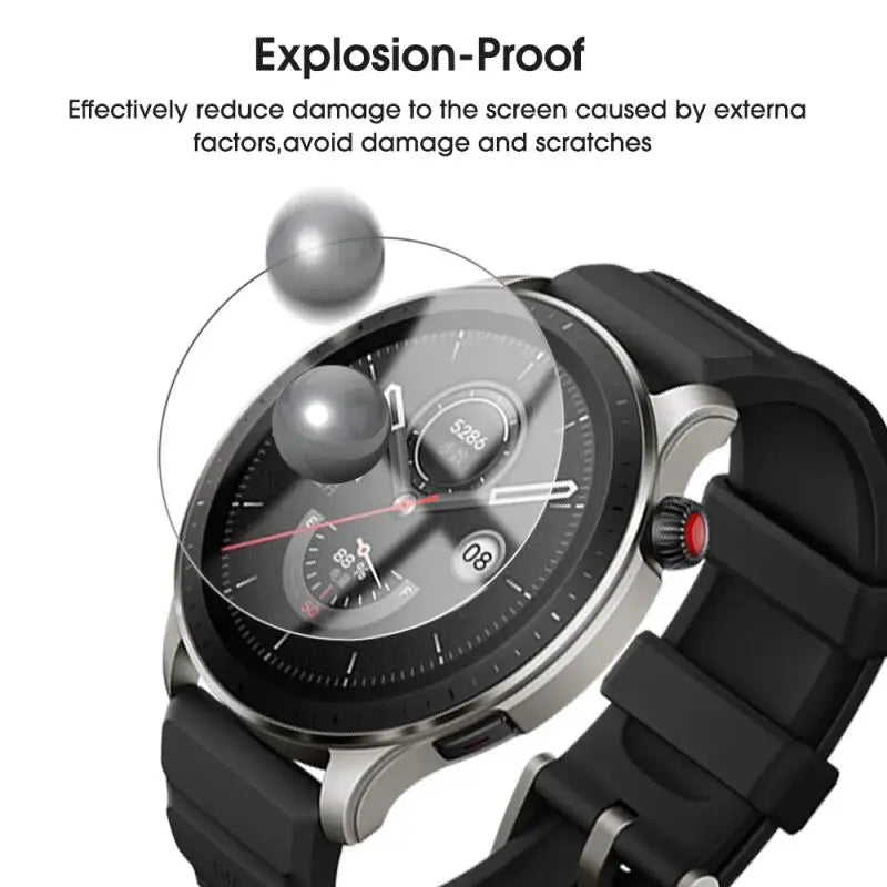 9H Tempered Glass Film For Amazfit GTR 42mm 47mm Smartwatch HD Screen Protector Film For Amazfit GTR 47MM Anti-Scratch Protector