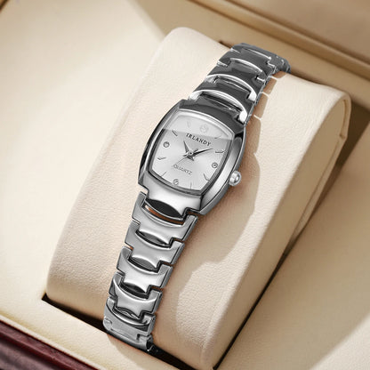 Elegant Women Watches Fashion Square Analog Quartz Watch For Ladies Wristwatch Clock Reloj Mujer（Without Box）