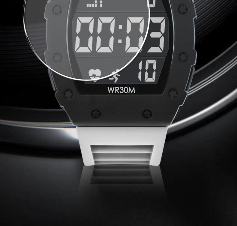 NEW Men's Watch Outdoor Sports Expeditions Fashion Large Screen Waterproof Clock Multifunctional Digital Electronics Watches