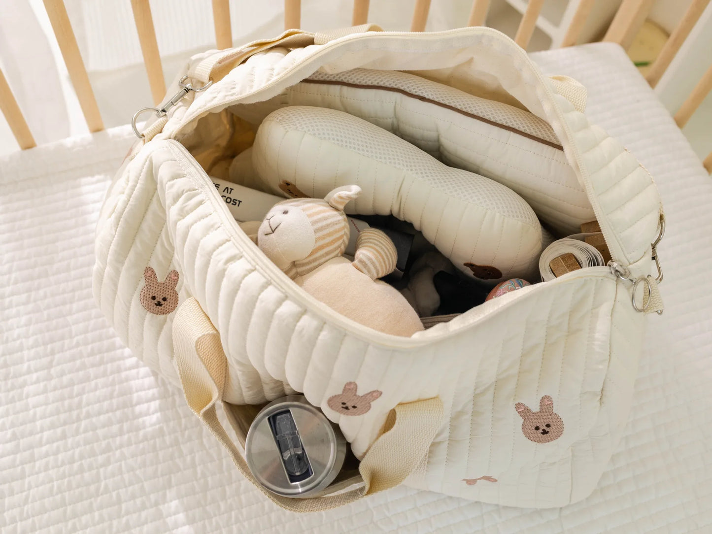 Mommy Bag Bear Maternity Pack Baby Diaper Bag Stroller Nappy Organizer Portable Luggage Tote Bags Travel Changing Messenger Bag