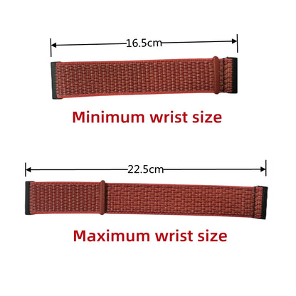 Soft Nylon 24mm Loop Strap Wristband For SUUNTO7/9/9Baro/Spartan Sport/Wrist Hr Watch Band Replacement Fashion Bracelet