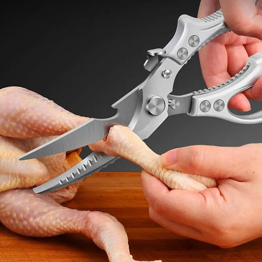 Multifunctional Stainless Steel Kitchen Tools For Cutting Vegetables Meat Fish Food Scissors Kitchen Multi-purpose Tools