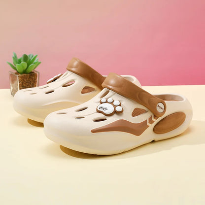 Women's Comfortable EVA Garden Clogs, Closed Toe Sandals For Indoor/Outdoor Home And Beach Use, Soft Sole Ventilated Shoes