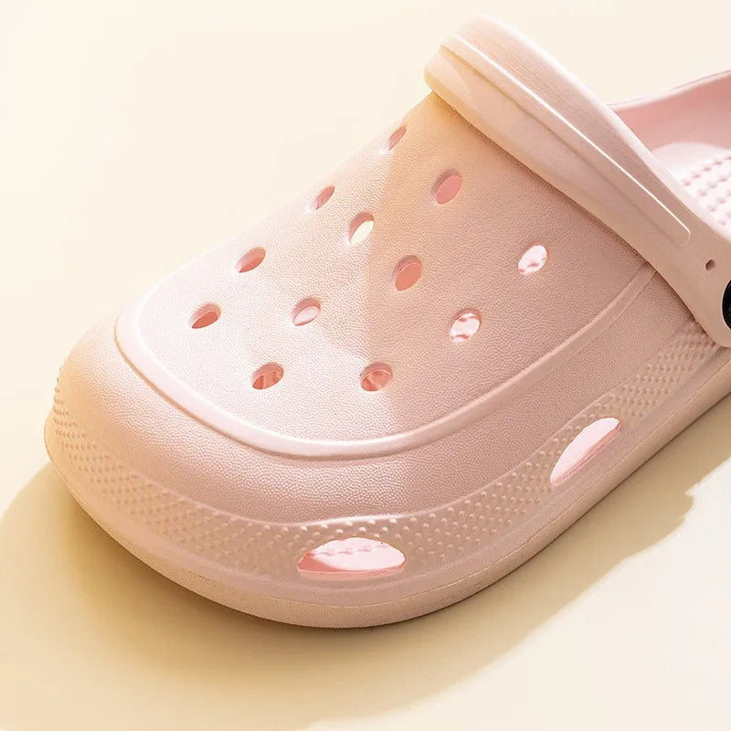 Women Home Slippers Men's Sandals Summer Garden Clogs Shoes Man Beach Slipper Outdoor Waterproof Soft Slides Casual Anti Slip