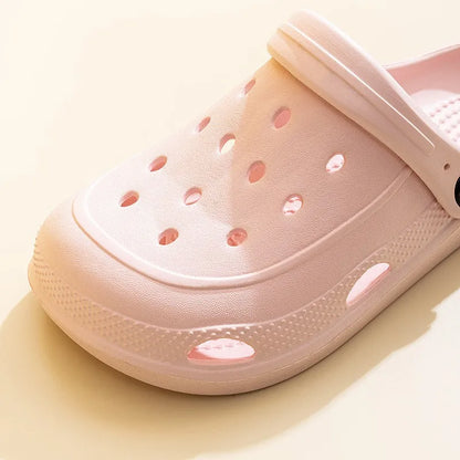 Women Home Slippers Men's Sandals Summer Garden Clogs Shoes Man Beach Slipper Outdoor Waterproof Soft Slides Casual Anti Slip