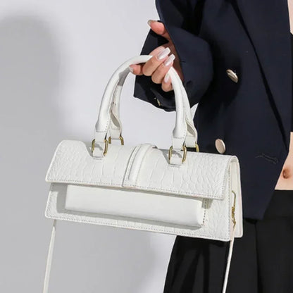 Fashion Ladies Shoulder Bag 2025 New Purses and Handbags High Quality PU Stone Pattern Crossbody Bag for Women Armpit Clutch Bag