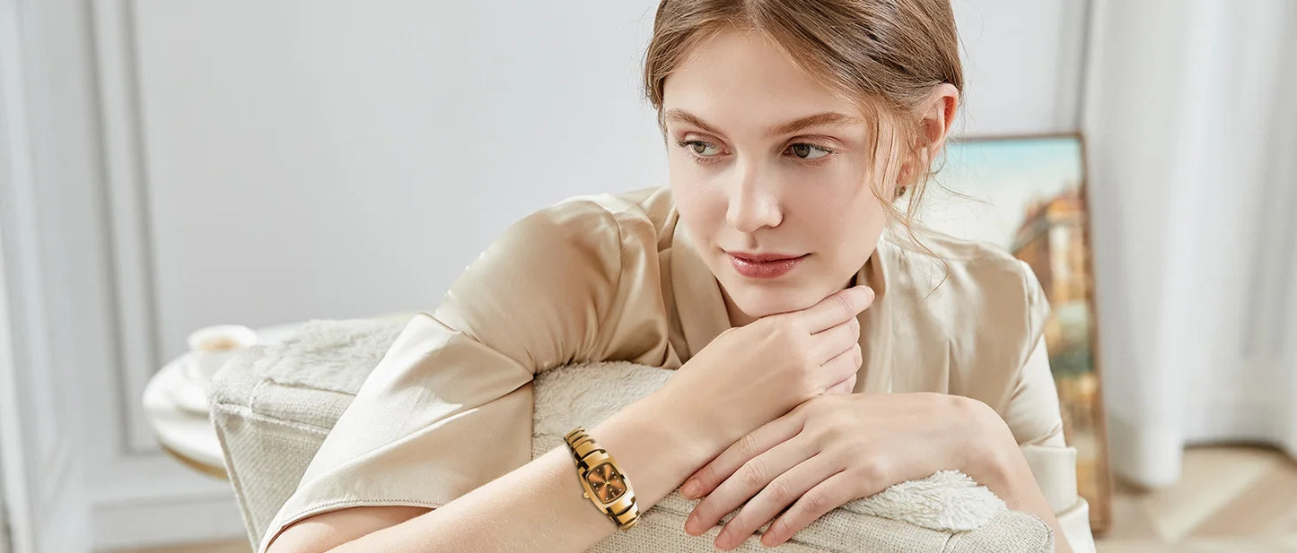 JSDUN Fashion Quartz Watches For Women Free Shipping Waterproof Ladies Watch Gold Top Brand Luxury Wristwatch Gift Reloj Mujer