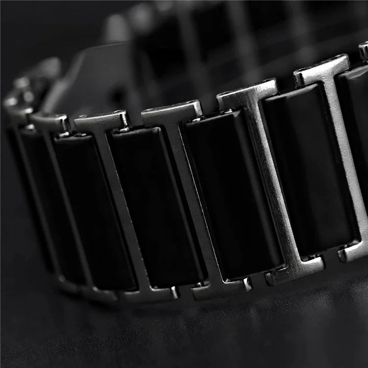 Fashion Rectangle Watch Women White Simulated Ceramics Watches Men Women Casual Quartz Wristwatches Couple Watch Unique Watch