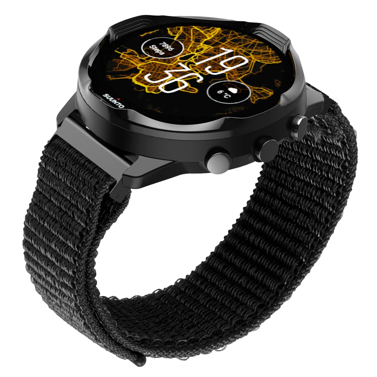 Soft Nylon 24mm Loop Strap Wristband For SUUNTO7/9/9Baro/Spartan Sport/Wrist Hr Watch Band Replacement Fashion Bracelet