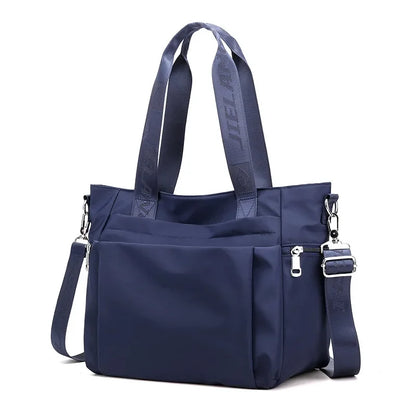Simple and Fashionable Ladies Tote Bag Large-capacity Women's Lightweight Shoulder Bag Trendy Casual Hand-held Messenger Bag