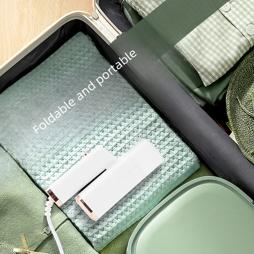 Portable 130ml Handheld Garment Steamer | 1000W Fast-Heat Fabric Steamer for Home & Travel