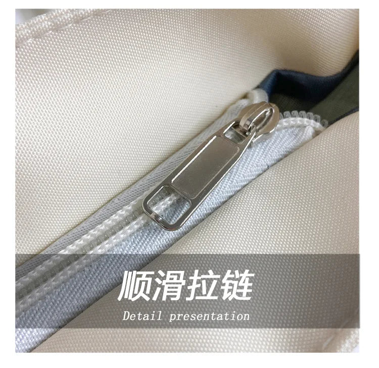 Women Shoulder Crossbody Bag Japanese Canvas Tote Messenger Bag for Student 2024 Ladies Hand Bags Female Handbag Bolsa Feminina