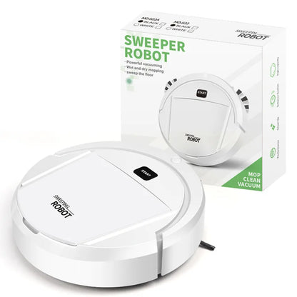 Smart Automatic Robot Vacuum Cleaner | 2-in-1 Wet & Dry Intelligent Floor Cleaning Machine for Home