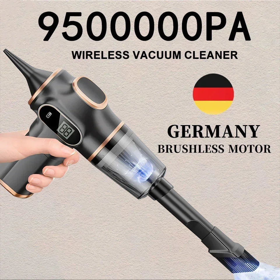 Xiaomi 9500000Pa Cordless Handheld Vacuum Cleaner | Powerful Wireless Car & Home Mini Dust Remover