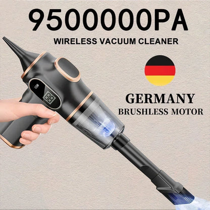 Xiaomi 9500000Pa Cordless Handheld Vacuum Cleaner | Powerful Wireless Car & Home Mini Dust Remover