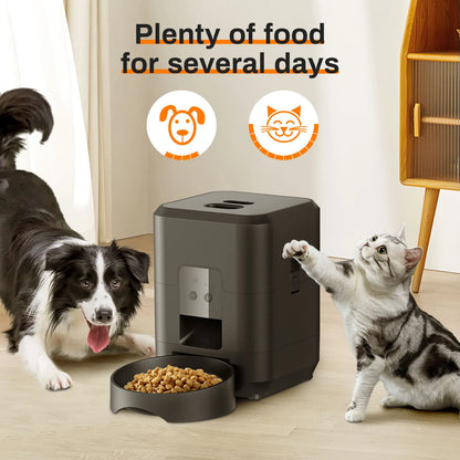 Smart  Automatic Cat & Dog Feeder Quantitative Automatic Timed Cat & Dog Food