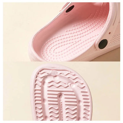 Women Home Slippers Men's Sandals Summer Garden Clogs Shoes Man Beach Slipper Outdoor Waterproof Soft Slides Casual Anti Slip