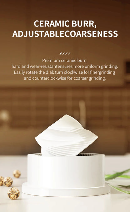 2Pcs/Set USB Rechargeable Automatic Pepper Grinder Salt And Pepper Mill Adjustable Coarseness Spice Grinder with LED for Kitchen