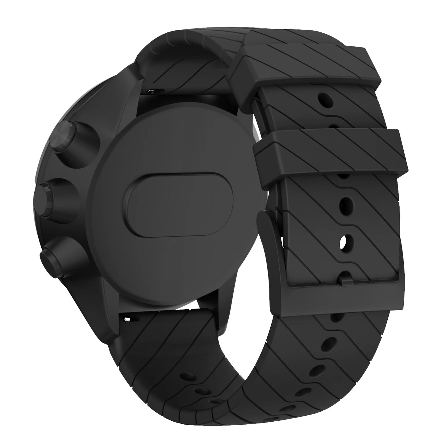 24mm silicone strap Suunto 7 Suunto 9 Baro Suunto Spartan sport soft silicone Hr bracelet strap